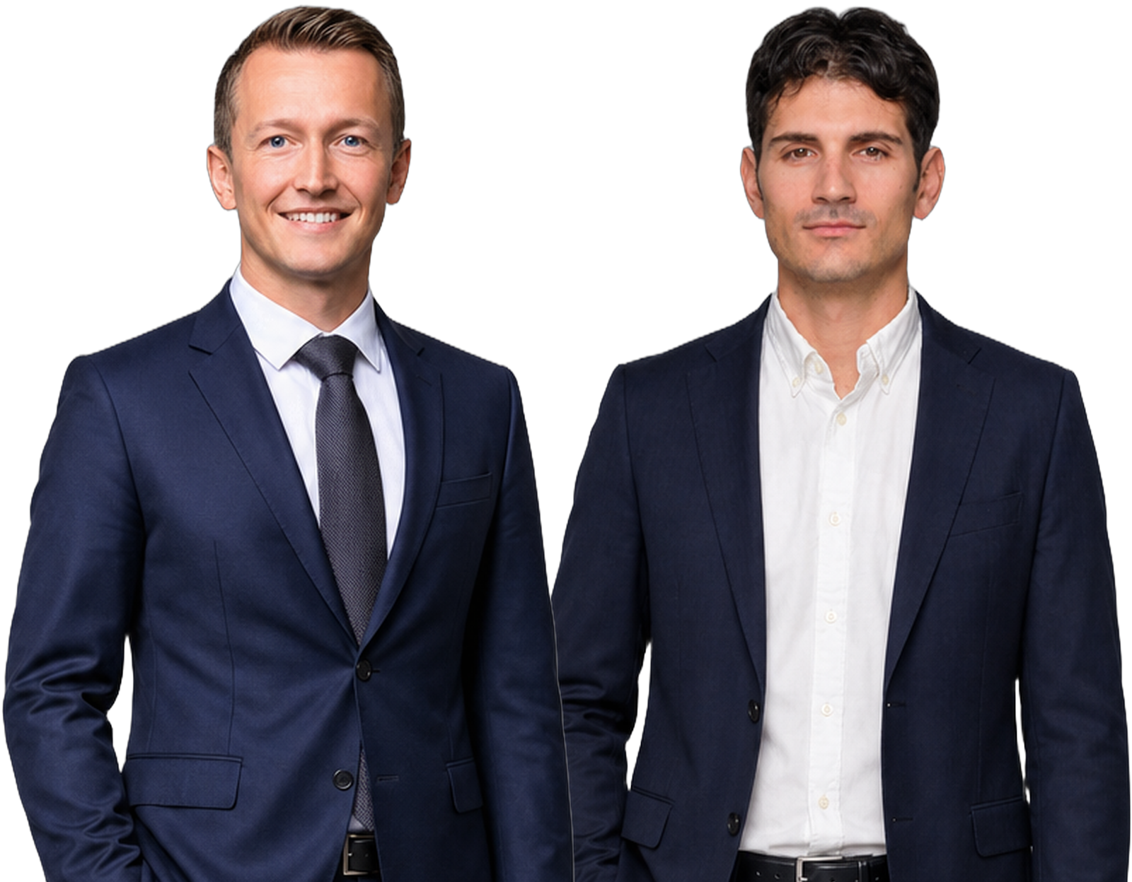 Johannes Kirchmayr und Riccardo Cunego
